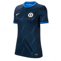 Koszulka piłkarska Chelsea Romeo Lavia #45 Strój wyjazdowy dla kobiety 2023-24 tanio Krótki Rękaw